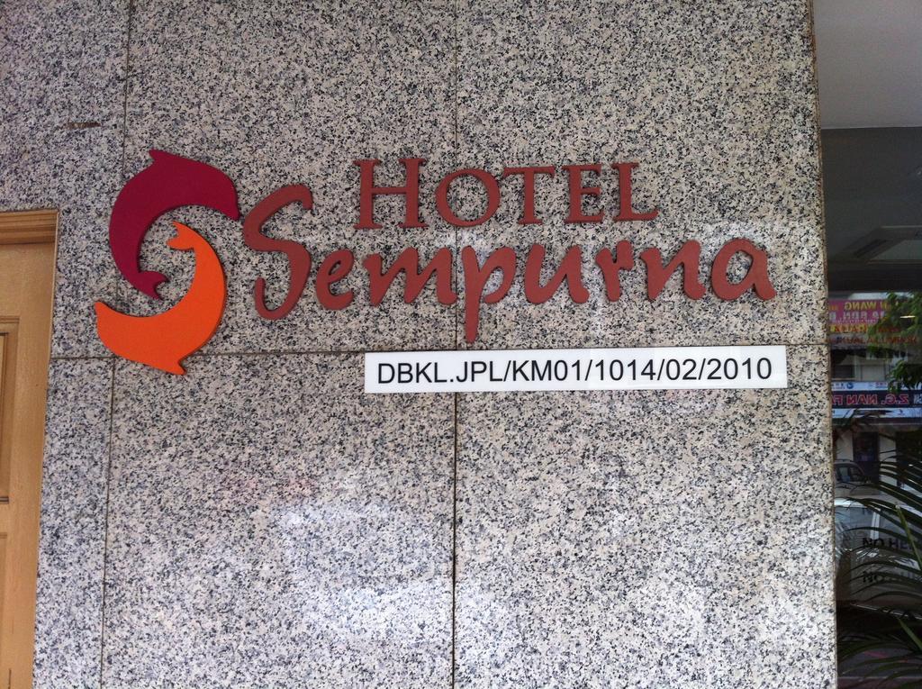Hotel Sempurna Куала Лумпур Екстериор снимка